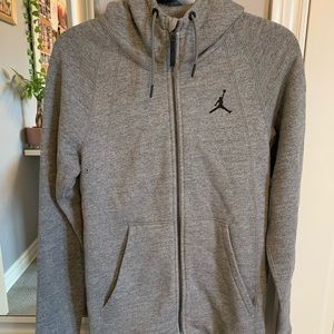 JORDAN AIR ZIP UP HOODIE